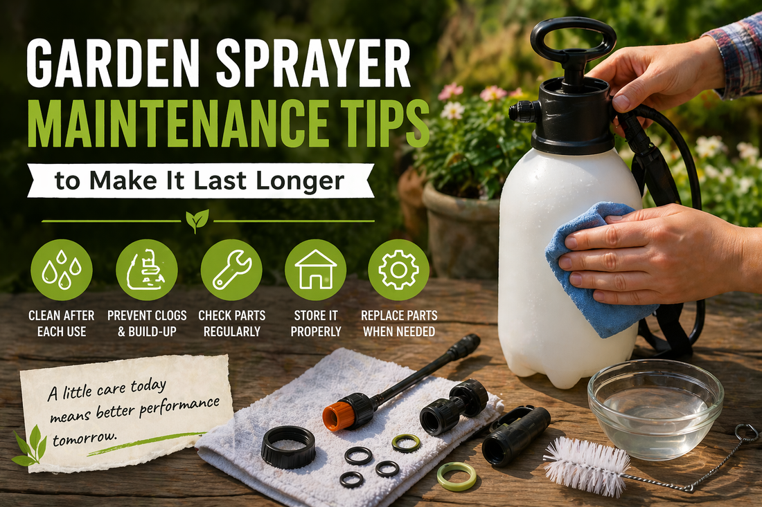 Garden Sprayer Maintenance Tips to Make It Last Longer